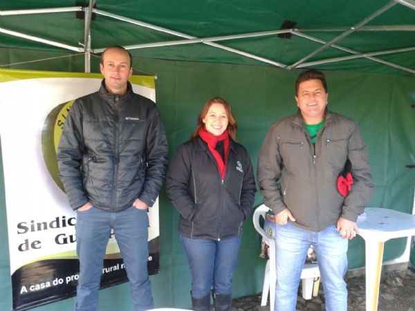 Fernando Peterlini, Rosemeri Althaus e Denilson Baitala