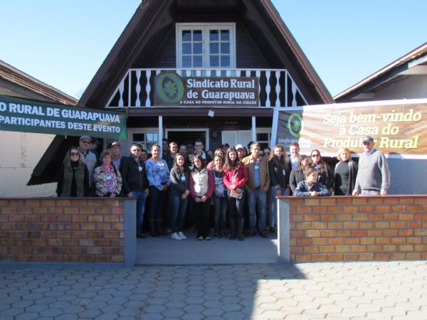 Expogua: Produtores rurais s&atilde;o recepcionados no Chal&eacute; do Sindicato Rural